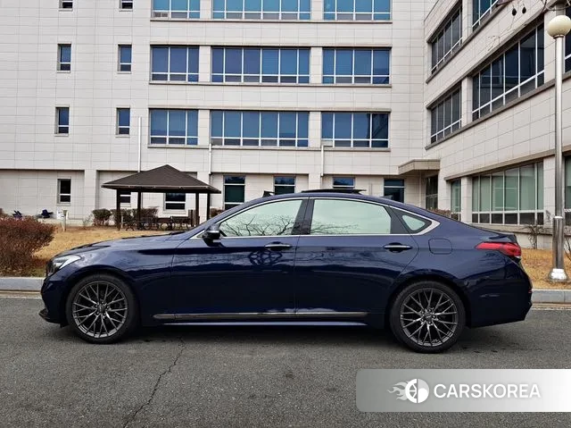 Genesis G80 2018 Синий из Кореи, фото 6