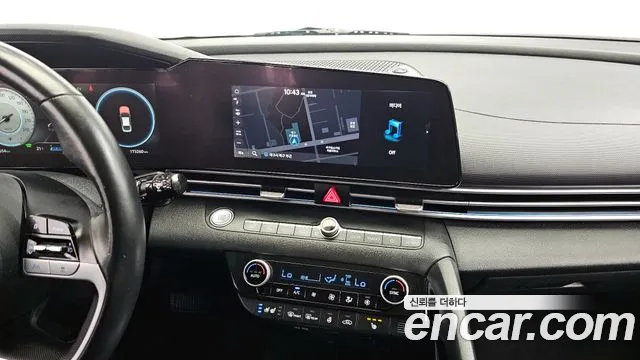 Hyundai Avante Hybrid (CN7) 2020 Белый из Кореи, фото 6