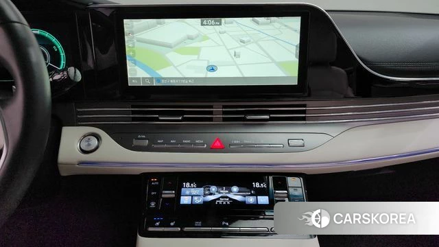 Hyundai The New Grandeur IG Hybrid 2022 Черный из Кореи, фото 6