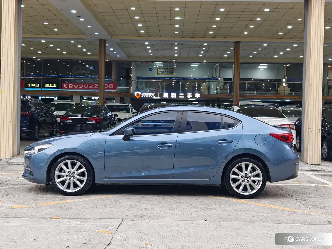 Mazda 3 2018 Синий из Китая, фото 6