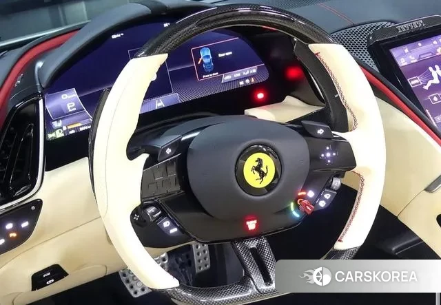 Ferrari Rome 2024 Белый из Кореи, фото 6
