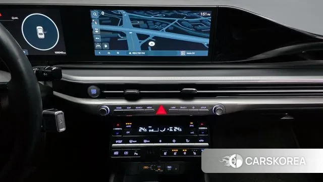 Hyundai Grandeur Hybrid (GN7) 2023 Черный из Кореи, фото 6