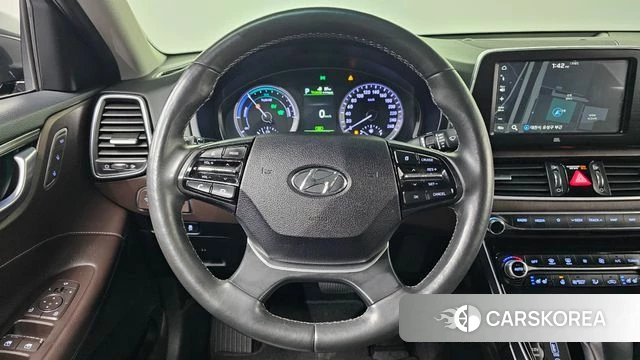 Hyundai Grandeur IG Hybrid 2018 Серый из Кореи, фото 6