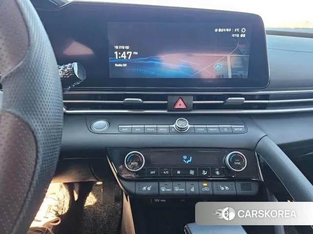 Hyundai Avante (CN7) 2022 Черный из Кореи, фото 6