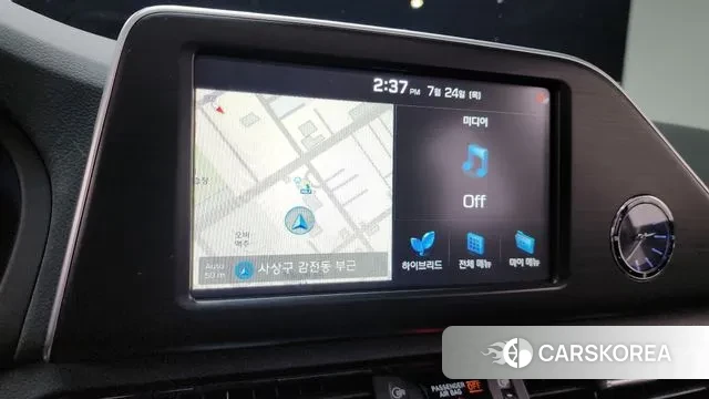 Hyundai Grandeur IG Hybrid 2018 Черный из Кореи, фото 6