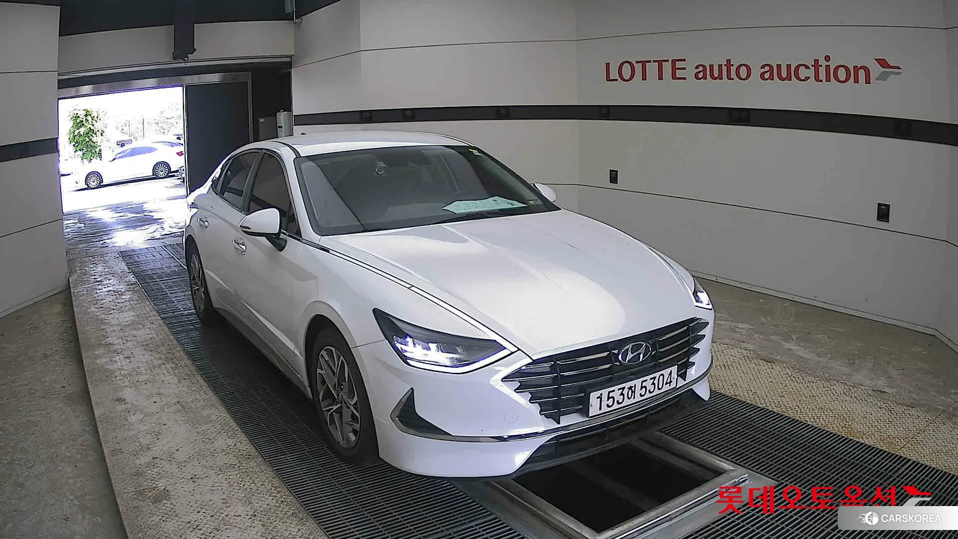 Hyundai Sonata 2021 White cream (optional) из Кореи, фото 6
