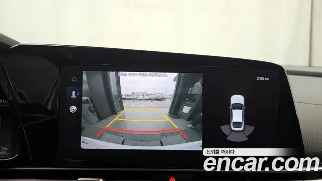 Hyundai Avante Hybrid (CN7) 2021 Белый из Кореи, фото 6