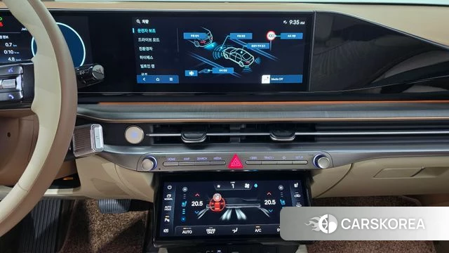 Hyundai Grandeur Hybrid (GN7) 2023 Белый из Кореи, фото 6