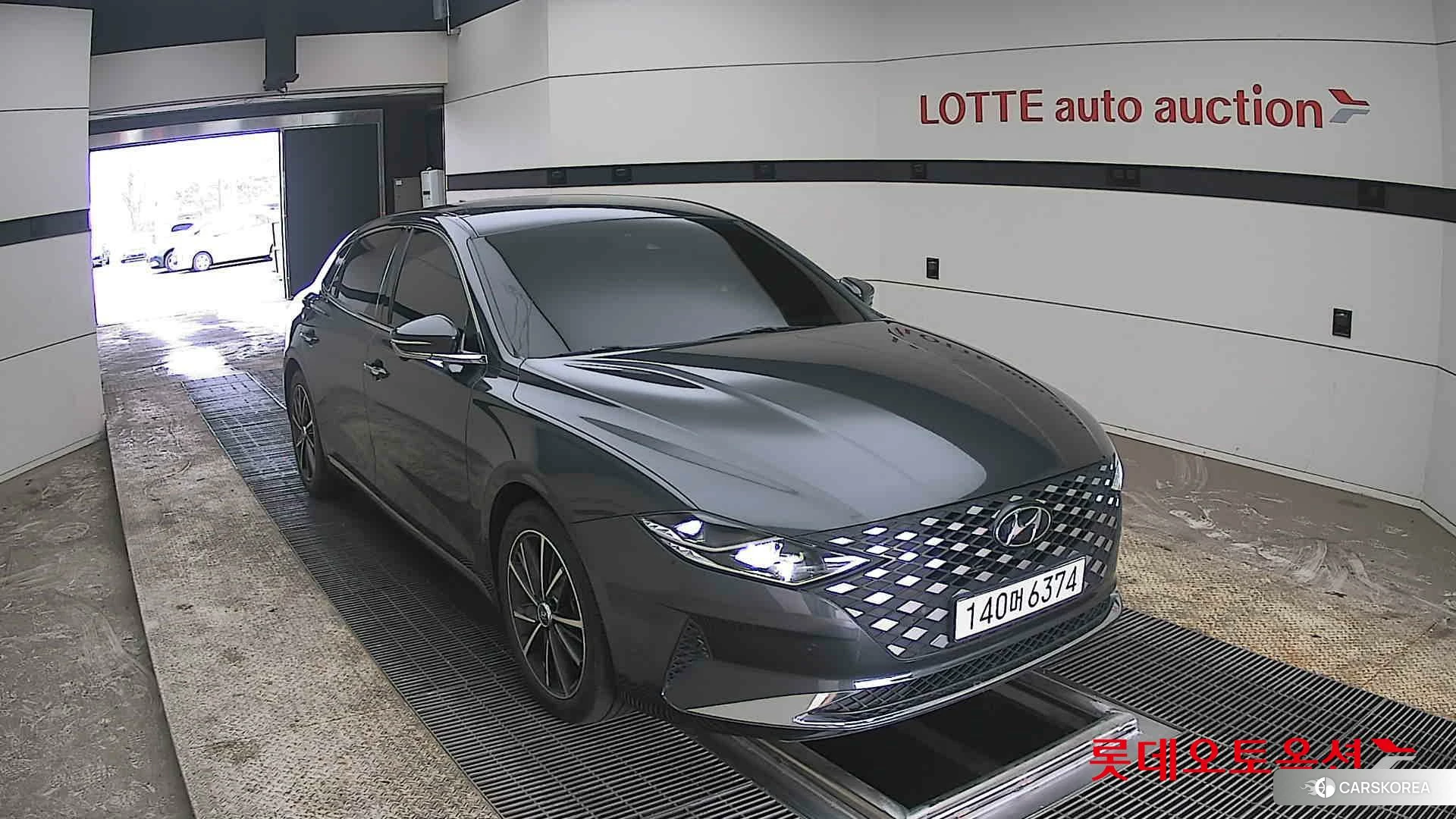 Hyundai Grandeur 2022 Nocturne Grey Metallic из Кореи, фото 6