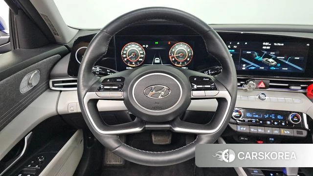 Hyundai The New Avante (CN7) 2023 Синий из Кореи, фото 6