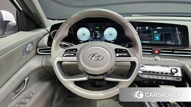 Hyundai Avante (CN7) 2022 Белый из Кореи, фото 6