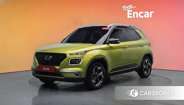 Hyundai Venue 2019 Светло-зеленый из Кореи, фото 6