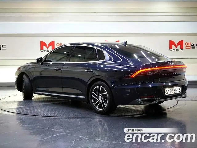 Hyundai The New Grandeur IG 2020 Синий из Кореи, фото 6