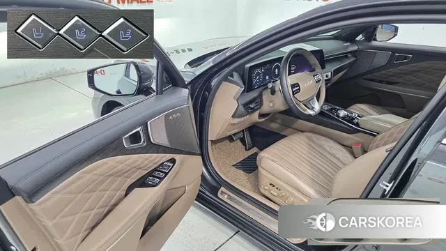 Kia K8 Hybrid 2021 Серый из Кореи, фото 6