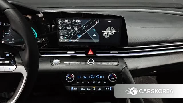 Hyundai The New Avante Hybrid (CN7) 2023 Белый из Кореи, фото 6