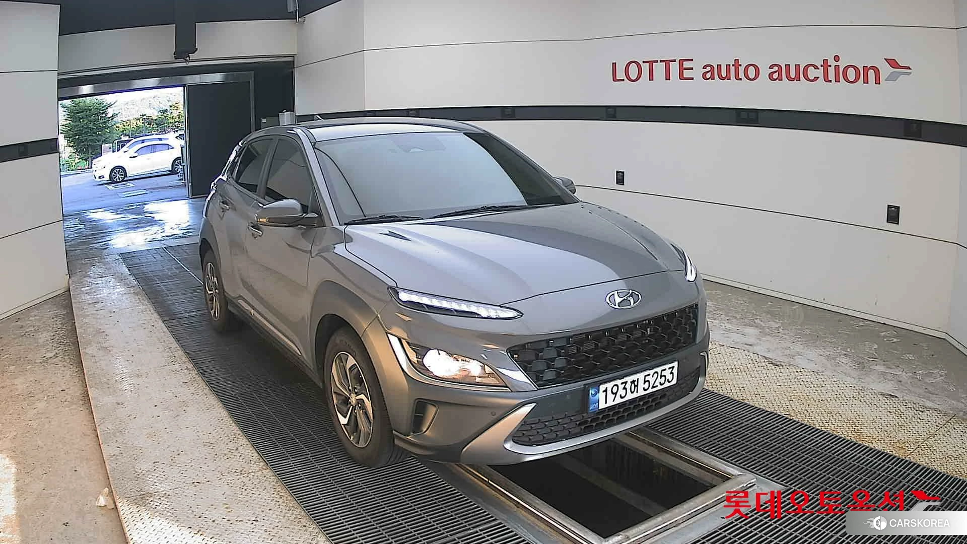 Hyundai Kona Hybrid 2023 Galactic Grey Metallic из Кореи, фото 6
