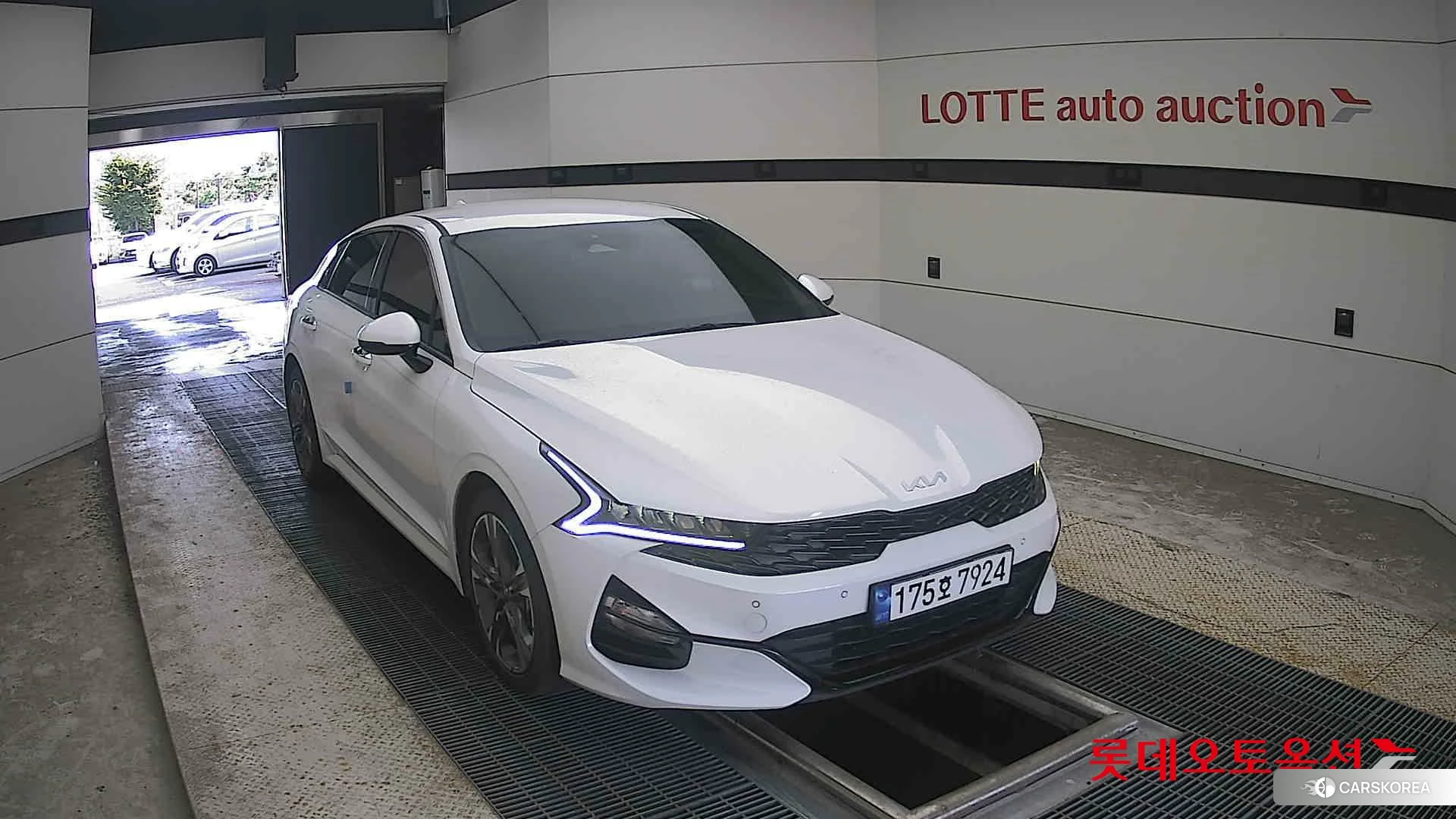Kia K5 2023 Snow White Pearl из Кореи, фото 6