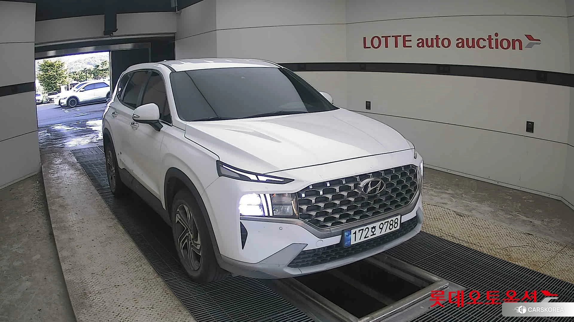 Hyundai Santa Fe 2023 Creamy White Pearl (optional) из Кореи, фото 6