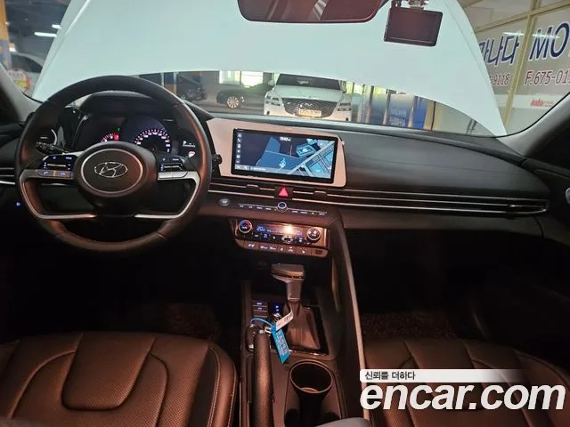 Hyundai Avante (CN7) 2022 Черный из Кореи, фото 6