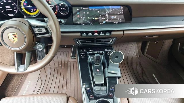 Porsche 911(992) 2022 Серебристо-серый из Кореи, фото 6