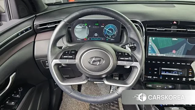 Hyundai The New Tucson Hybrid (NX4) 2023 Серый из Кореи, фото 6