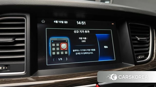 Genesis G80 2019 Черный из Кореи, фото 6