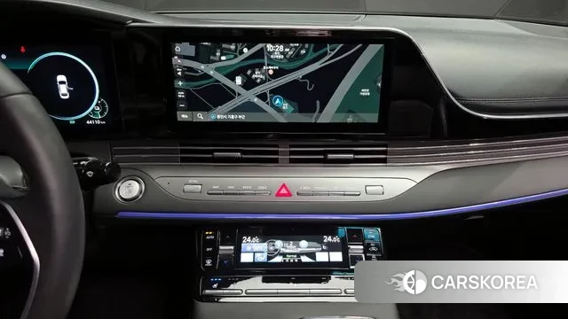 Hyundai The New Grandeur IG Hybrid 2022 Белый из Кореи, фото 6