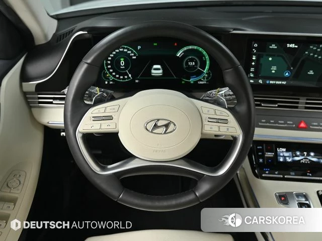 Hyundai The New Grandeur IG Hybrid 2022 Белый из Кореи, фото 6