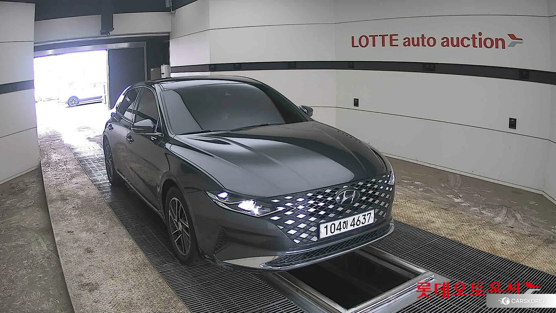 Hyundai Grandeur 2020 Nocturne Gray из Кореи, фото 6