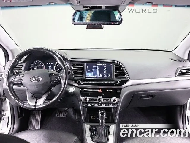 Hyundai The New Avante AD 2018 Белый из Кореи, фото 6