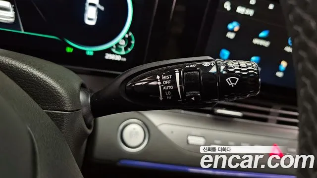 Hyundai The New Grandeur IG Hybrid 2021 Синий из Кореи, фото 6