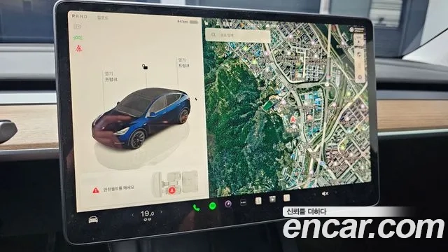 Tesla Model Y 2024 Синий из Кореи, фото 6