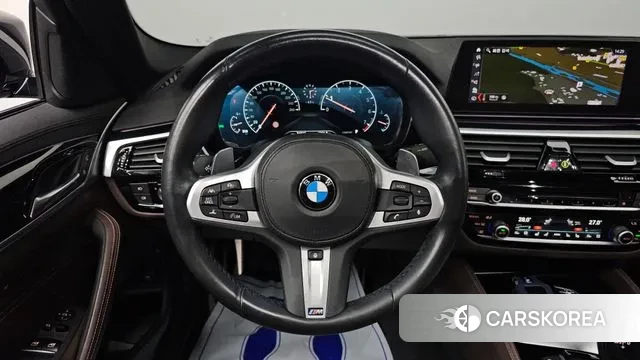 BMW 5 Series (G30) 2019 Синий из Кореи, фото 6