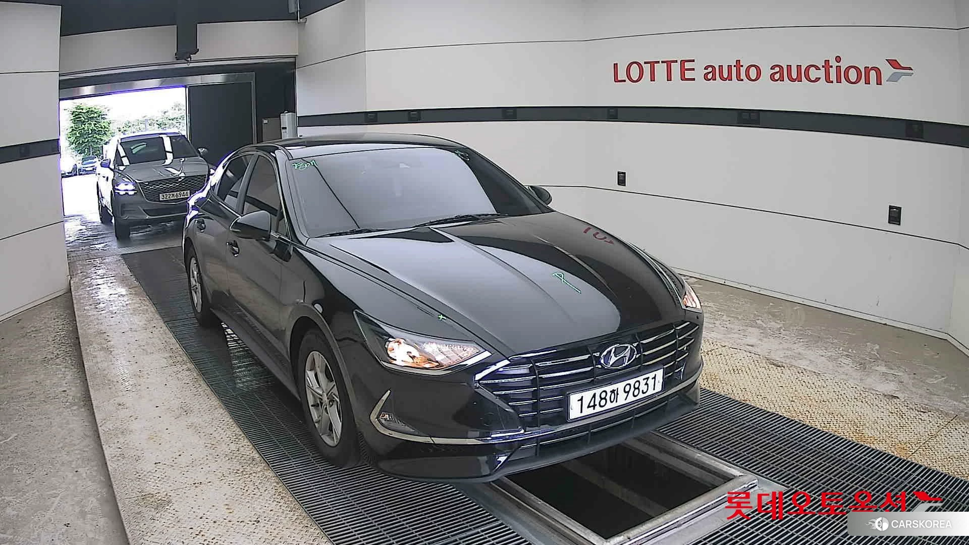 Hyundai Sonata 2022 Midnight Black Pearl из Кореи, фото 6