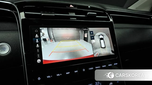 Hyundai Tucson Hybrid (NX4) 2021 Красный из Кореи, фото 6