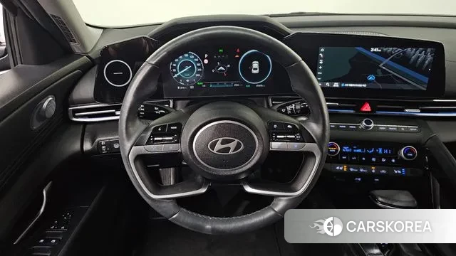 Hyundai The New Avante Hybrid (CN7) 2023 Серый из Кореи, фото 6