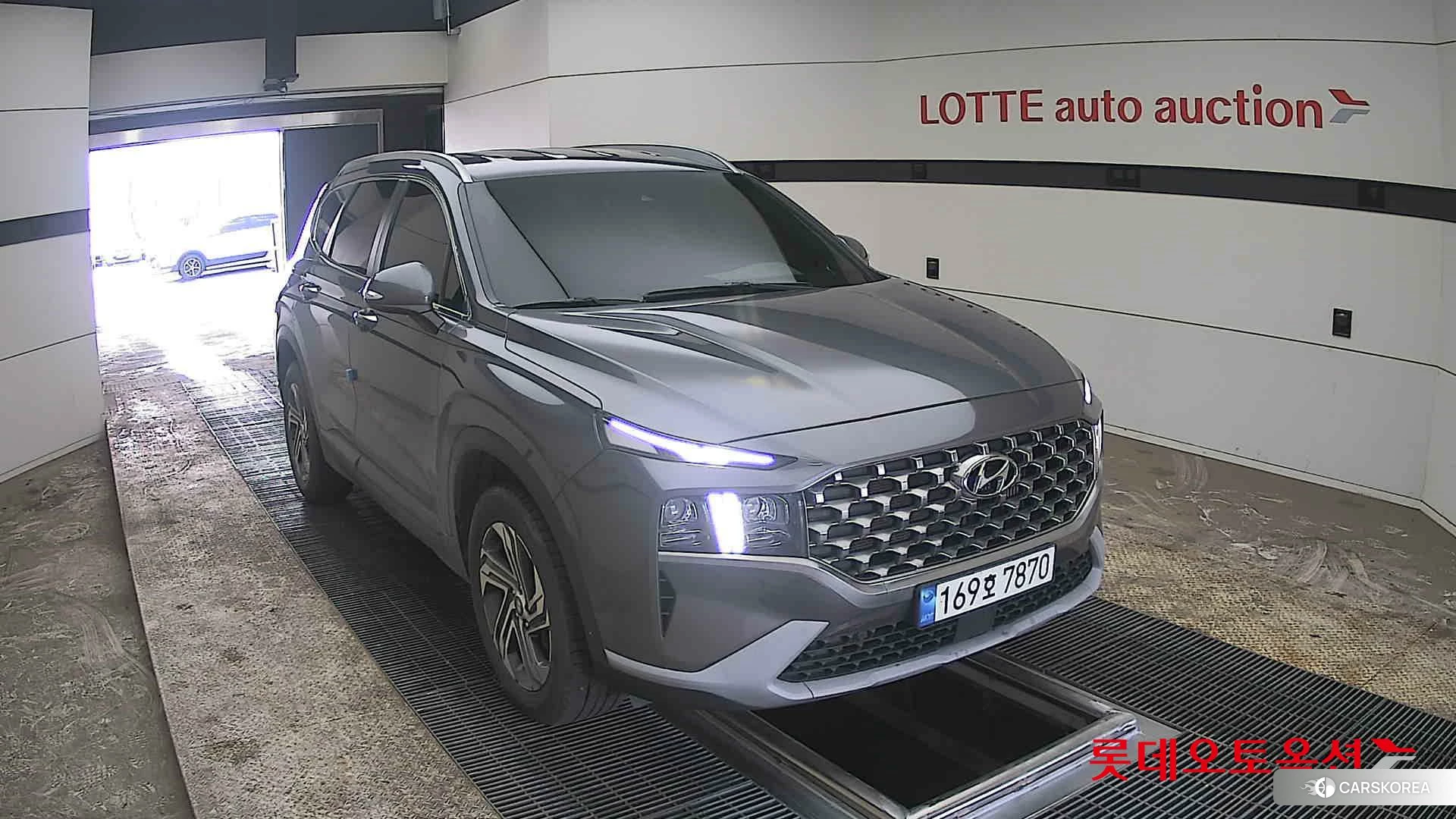 Hyundai Santa Fe 2022 Magnetic Grey Metallic из Кореи, фото 6