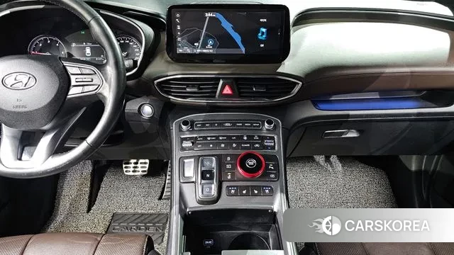 Hyundai The New Santa Fe 2021 Белый из Кореи, фото 6