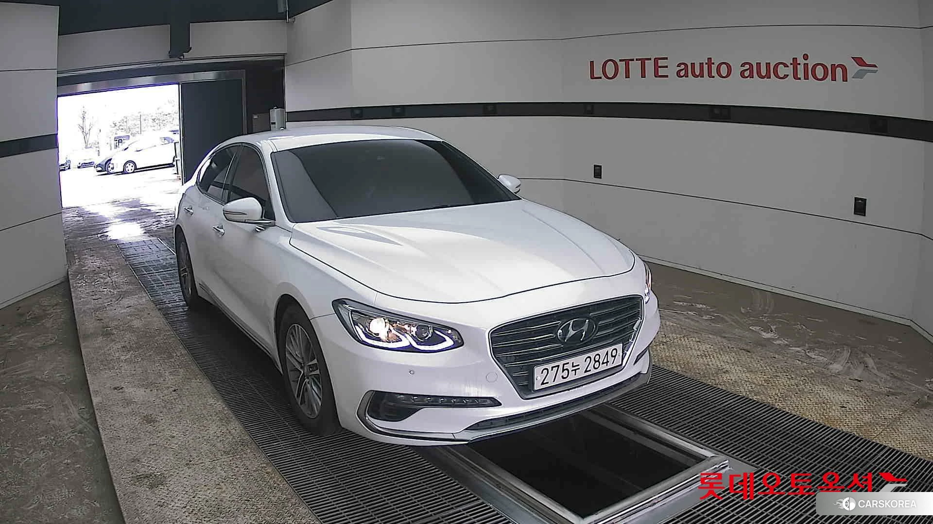 Hyundai Grandeur 2019 White cream (optional) из Кореи, фото 6