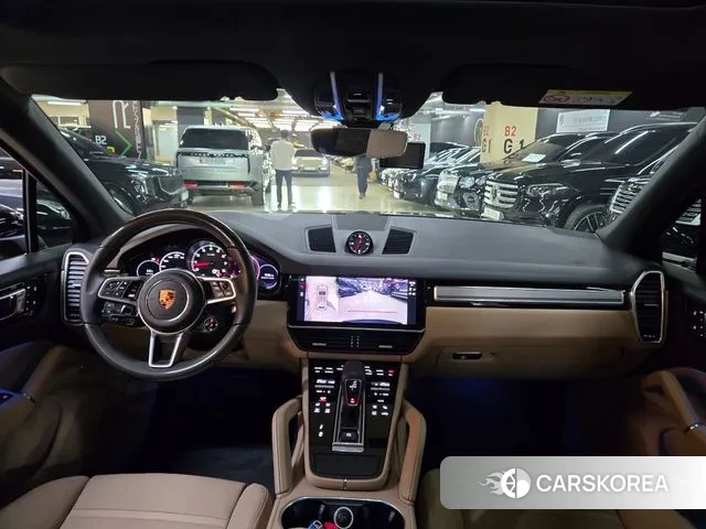 Porsche Cayenne (PO536) 2022 Черный из Кореи, фото 6