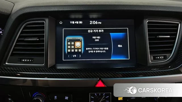 Genesis G80 2019 Черный из Кореи, фото 6