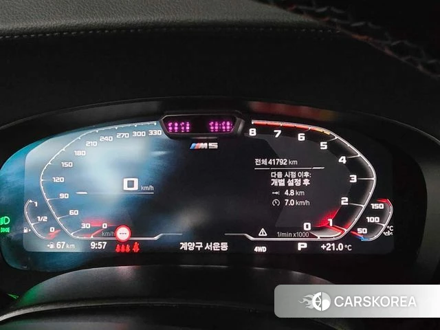 BMW M5 (F90) 2023 Черный из Кореи, фото 6