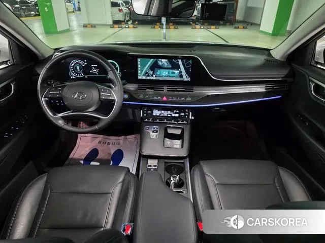 Hyundai The New Grandeur IG Hybrid 2021 Белый из Кореи, фото 6