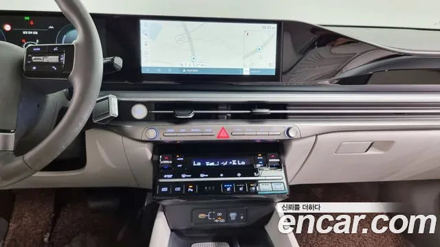 Hyundai Grandeur Hybrid (GN7) 2023 Светло-зеленый из Кореи, фото 6