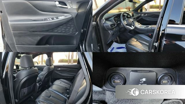 Hyundai The New Santa Fe 2022 Черный из Кореи, фото 6