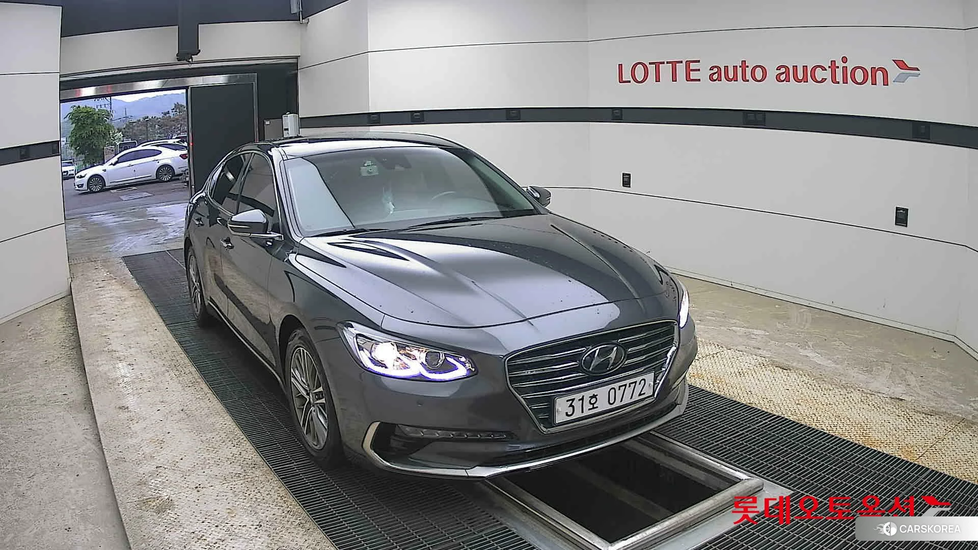 Hyundai Grandeur 2019 Nocturne Gray из Кореи, фото 6