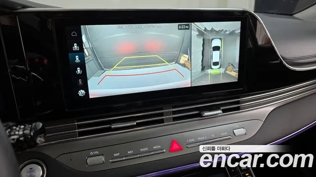 Hyundai The New Grandeur IG Hybrid 2022 Белый из Кореи, фото 6