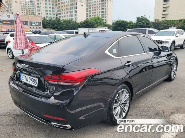 Genesis G80 2018 Черный из Кореи, фото 6