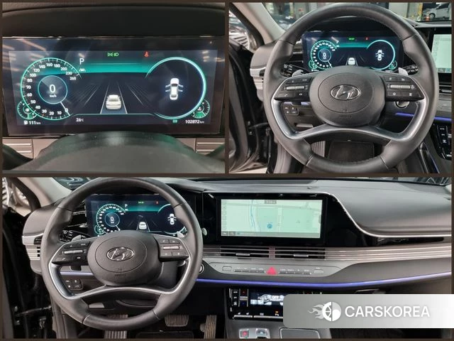 Hyundai The New Grandeur IG 2022 Черный из Кореи, фото 6