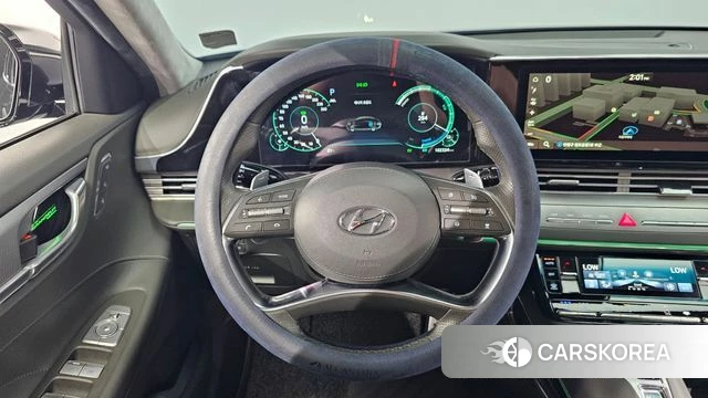 Hyundai The New Grandeur IG Hybrid 2019 Серый из Кореи, фото 6